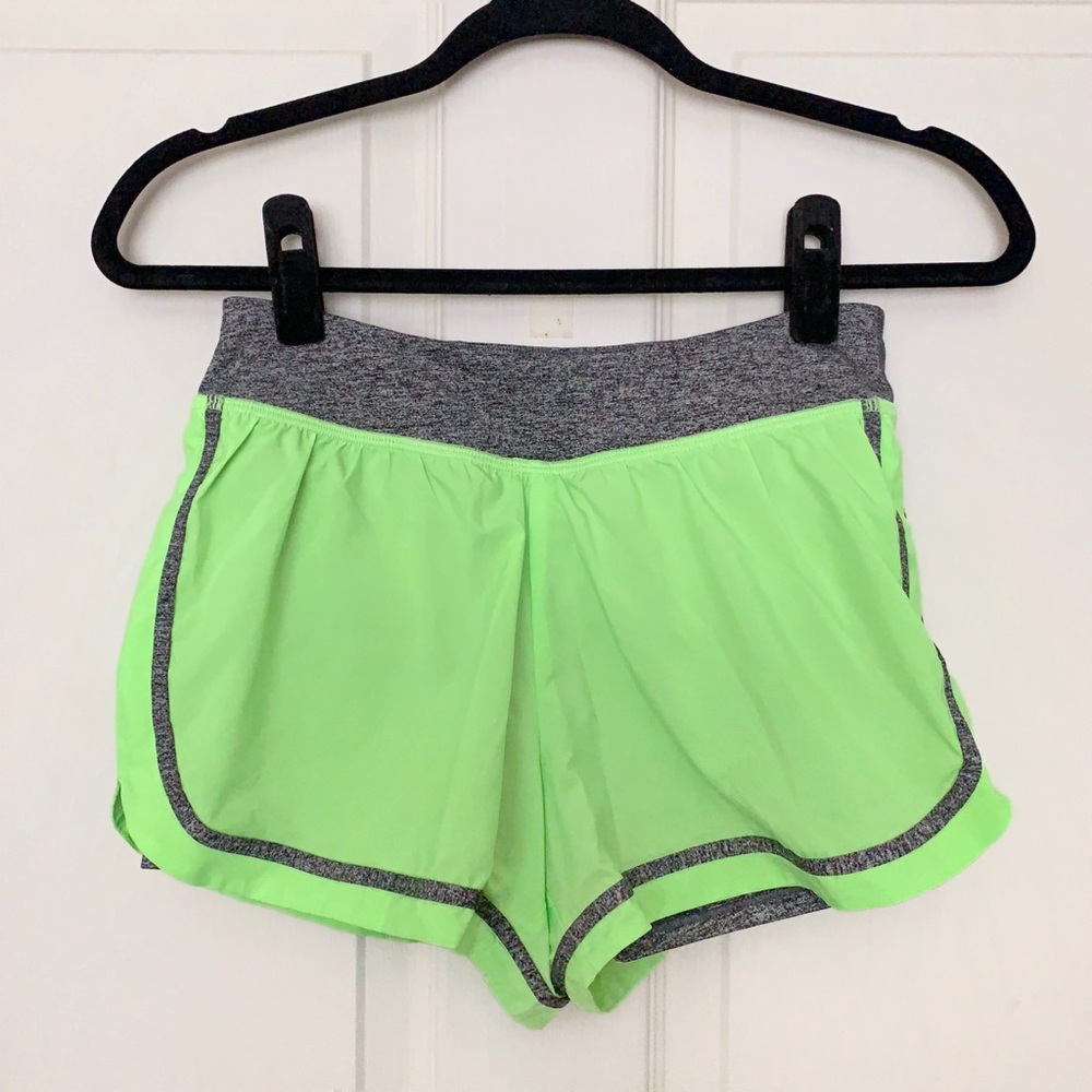 victoria’s secret sexy sport shorts lime green